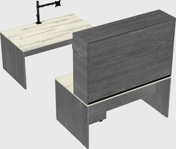 Parallel desk