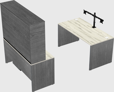 Parallel desk