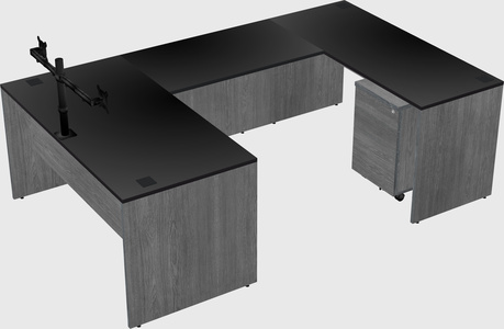 Bureau en u