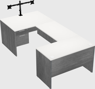 Bureau en u