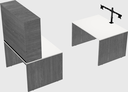 Parallel desk