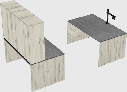 Parallel desk