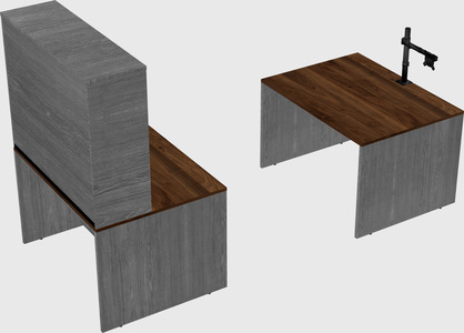 Parallel desk