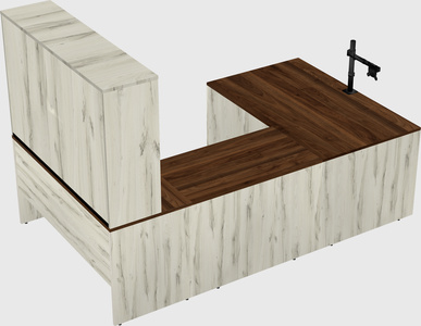Bureau en u