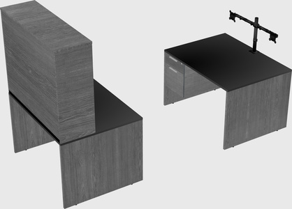 Parallel desk