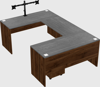 Bureau en u