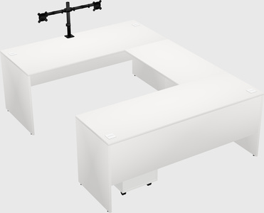 Bureau en u