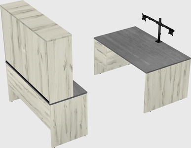Parallel desk
