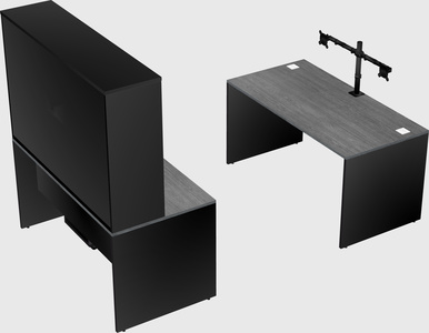 Parallel desk