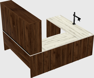 Bureau en u
