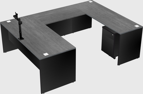 Bureau en u