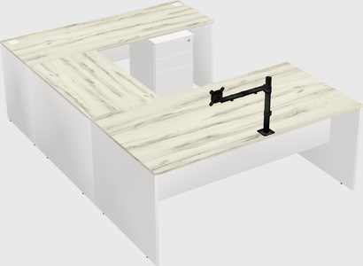 Bureau en u