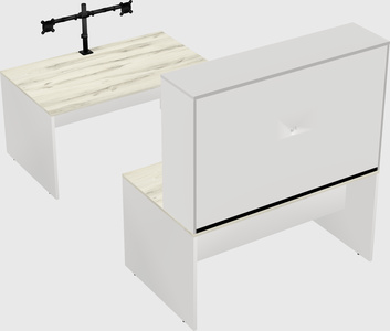 Parallel desk