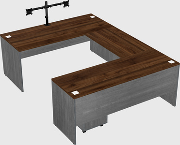 Bureau en u