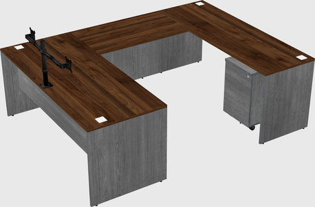 Bureau en u