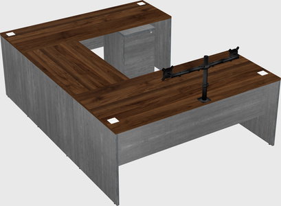 Bureau en u