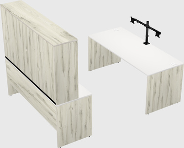 Parallel desk