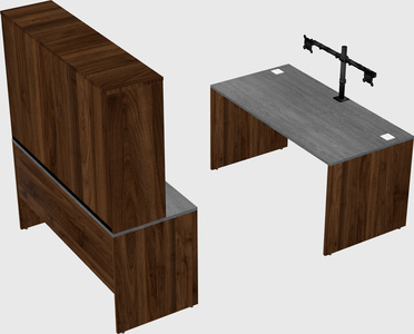 Parallel desk