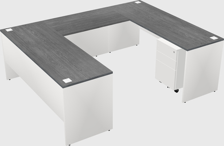 Bureau en u