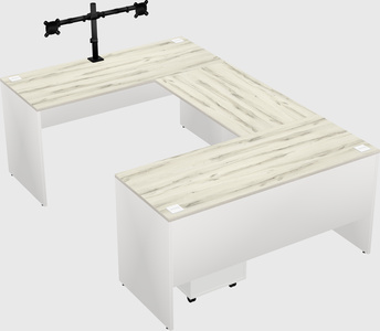 Bureau en u