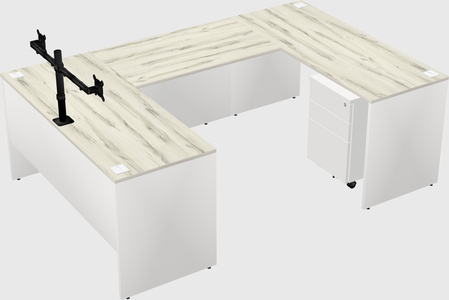 Bureau en u