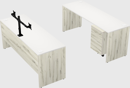 Parallel desk