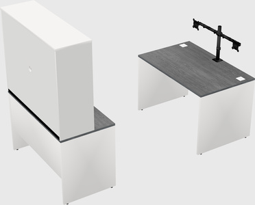 Parallel desk