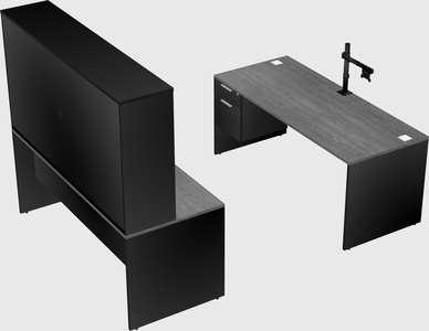 Parallel desk