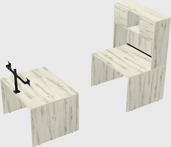 Parallel desk