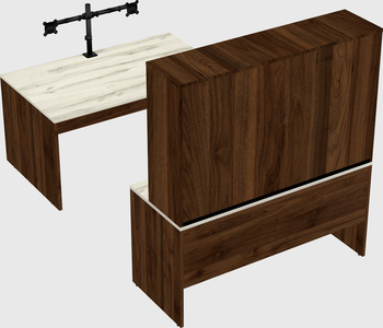 Parallel desk