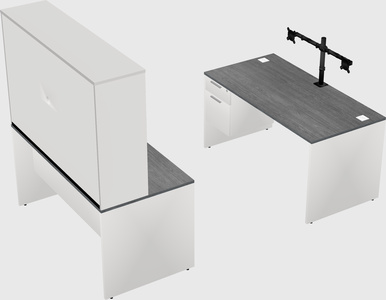 Parallel desk