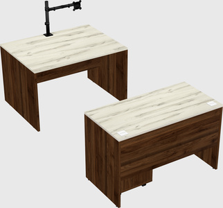 Parallel desk