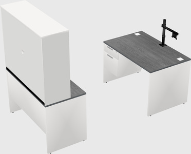 Parallel desk