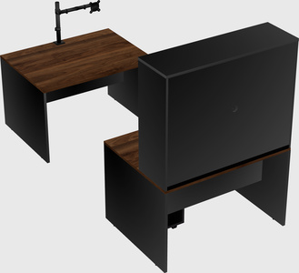 Parallel desk