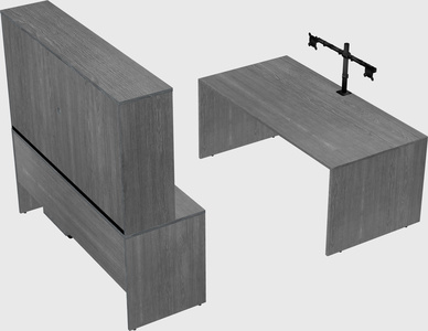 Parallel desk