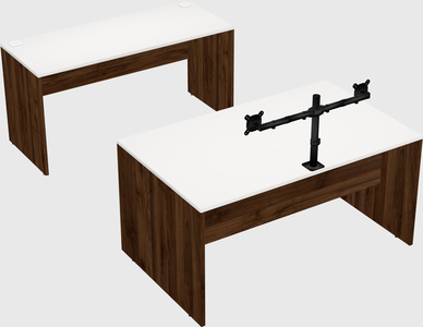 Parallel desk