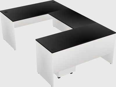 Bureau en u