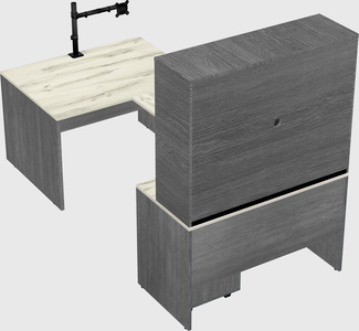 Bureau en u