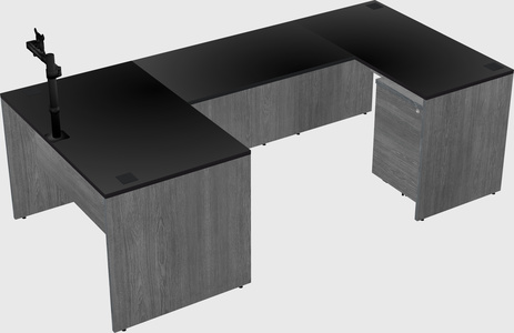 Bureau en u