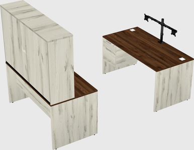 Parallel desk