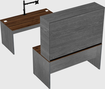 Parallel desk