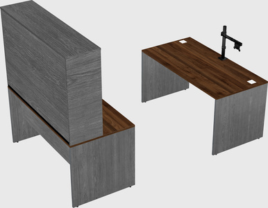 Parallel desk