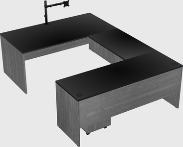 Bureau en u