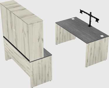 Parallel desk
