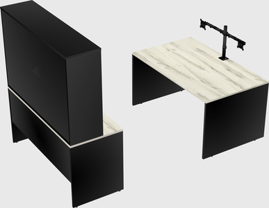 Parallel desk