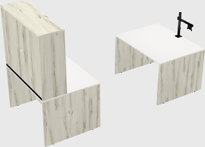 Parallel desk