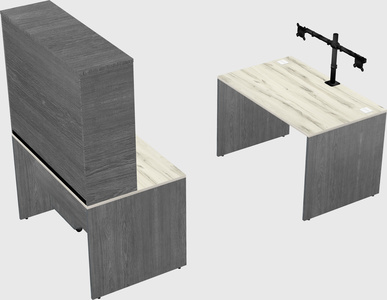 Parallel desk