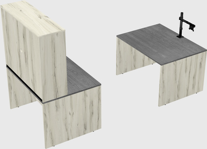 Parallel desk