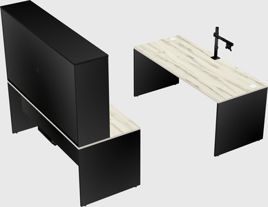 Parallel desk