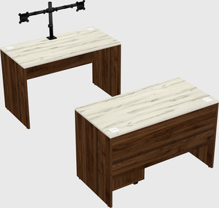 Parallel desk